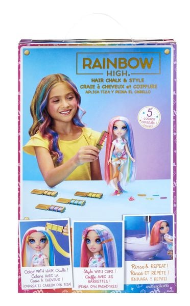 Produktbild: Rainbow High Hair Play Doll- Amaya (Rainbow)