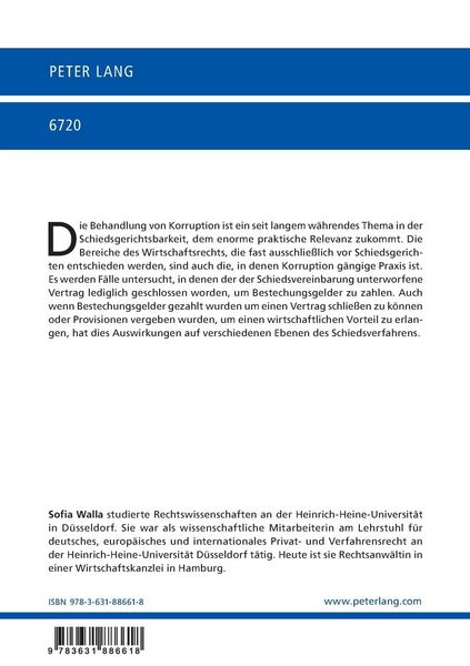 Produktbild: Auswirkungen von Korruption auf nationale und internationale Handelsschiedsverfahren