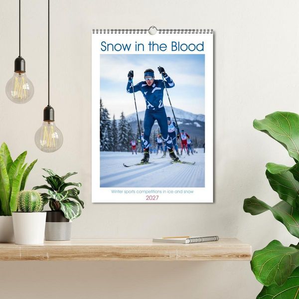 Produktbild: Snow in the Blood (Wall Calendar 2027 DIN A3 portrait), CALVENDO 12 Month Wall Calendar