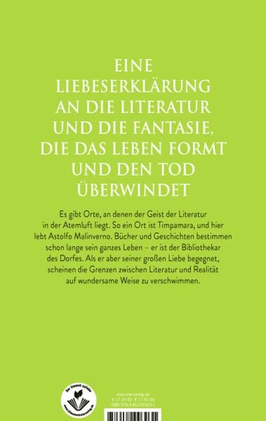 Produktbild: Malinverno oder Die Bibliothek der verlorenen Geschichten