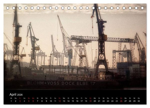 Produktbild: Hamburg (Tischkalender 2026 DIN A5 quer), CALVENDO Monatskalender