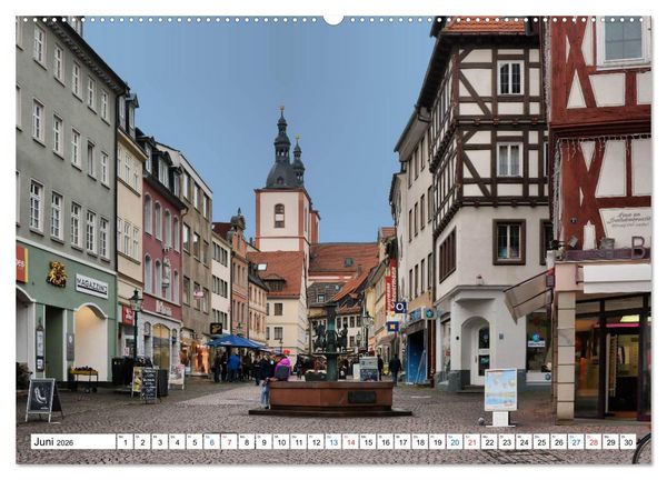 Produktbild: Fulda - die Barockstadt (Wandkalender 2026 DIN A2 quer), CALVENDO Monatskalender