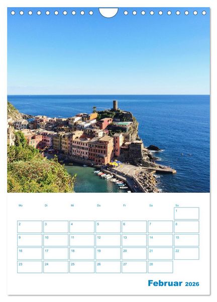 Produktbild: Blauer Ligurien Sommer (Wandkalender 2026 DIN A4 hoch), CALVENDO Monatskalender
