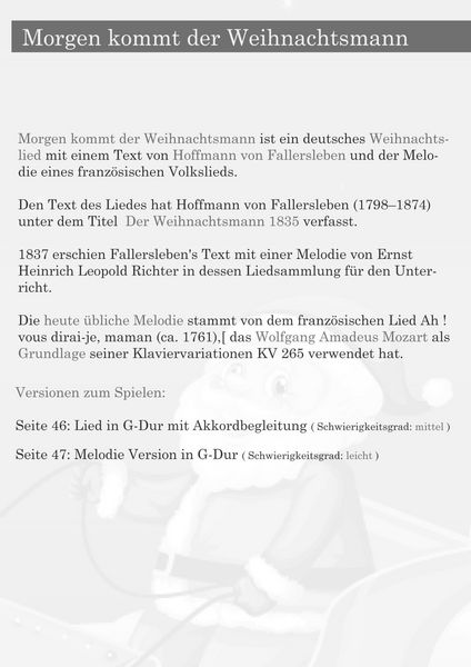 Produktbild: Die sch&ouml;nsten Weihnachtslieder f&uuml;r Gitarre einfach arrangiert