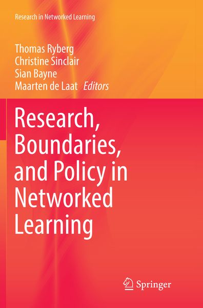 Produktbild: Research, Boundaries, and Policy in Networked Learning