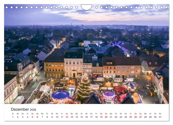 Produktbild: Gr&uuml;&szlig;e aus Stendal: Kalender 2026 (Wandkalender 2026 DIN A4 quer), CALVENDO Monatskalender