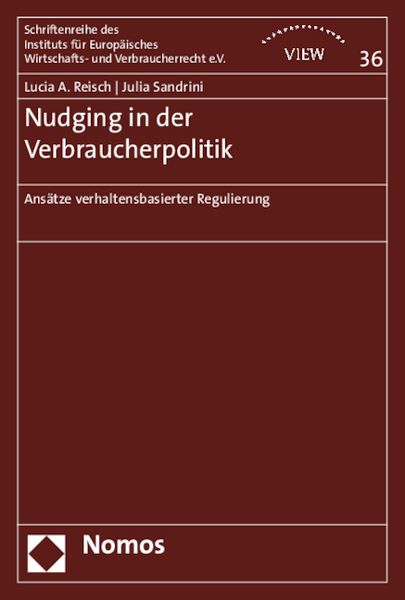 Produktbild: Nudging in der Verbraucherpolitik