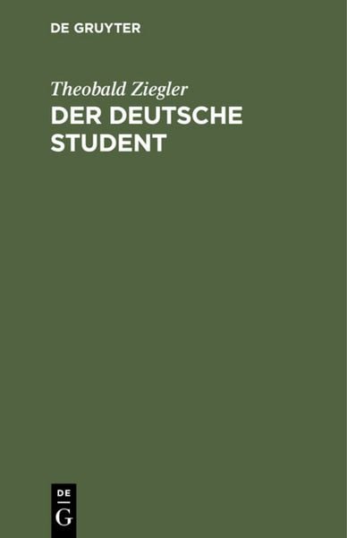 Produktbild: Der deutsche Student