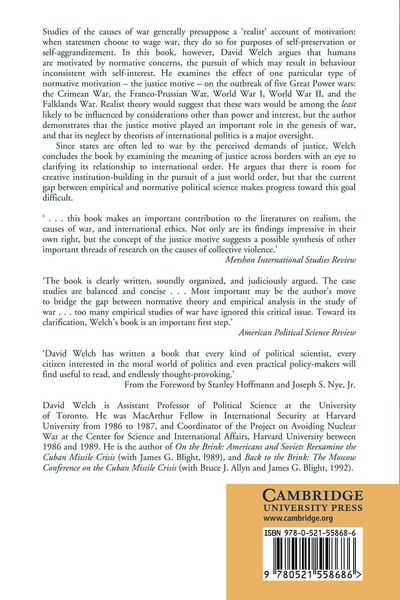 Produktbild: Justice and the Genesis of War