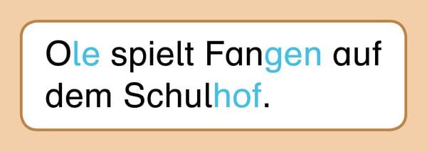 Produktbild: Ich kann S&auml;tze lesen Teil 1 - In Sprechsilben - 90 Bild-Satz-Karten mit Selbstkontrolle