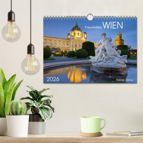 Produktbild: Traumhaftes Wien 2026 (Wandkalender 2026 DIN A4 quer), CALVENDO Monatskalender