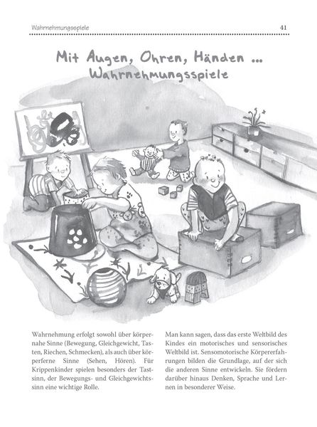 Produktbild: Das Krippenkinder-Spielebuch