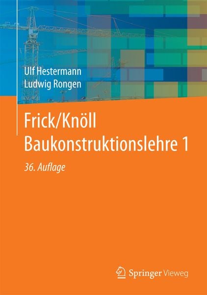 Produktbild: Frick/Kn&ouml;ll Baukonstruktionslehre 1