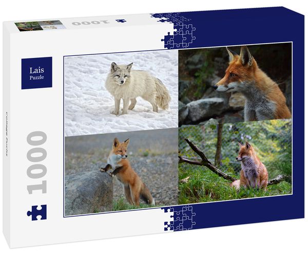 Produktbild: Lais Puzzle Collage Fuchs 1000 Teile
