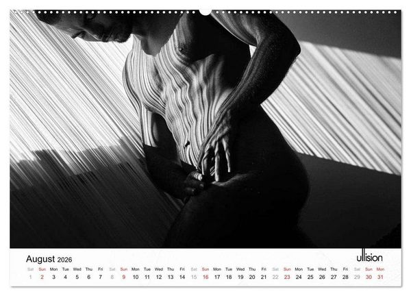 Produktbild: Male Nude Art (High Quality Premium Wall Calendar 2026 DIN A2 landscape),CALVENDO 12 Month Wall Calendar