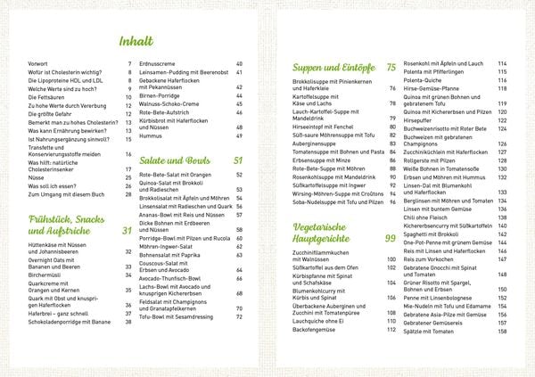 Produktbild: Richtige Ernährung bei erhöhtem Cholesterinspiegel
