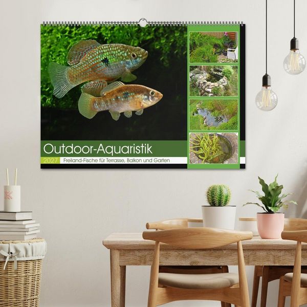 Produktbild: Outdoor-Aquaristik (Wandkalender 2027 DIN A2 quer), CALVENDO Monatskalender