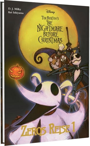 Tim Burton's The Nightmare Before Christmas: Zeros Reise 1, Gebundene Ausgabe von Tim Burton,Kei Ishiyama,D.J. Milky, Carlsen, 978-3-551-80399-3