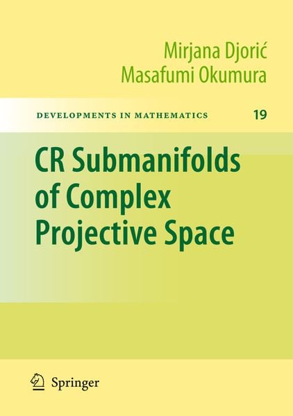 Produktbild: CR Submanifolds of Complex Projective Space