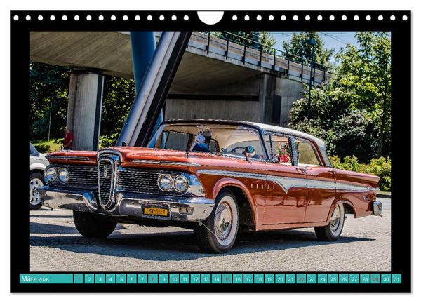 Produktbild: Edsel Sch&ouml;nheiten mit Charme (Wandkalender 2026 DIN A4 quer), CALVENDO Monatskalender