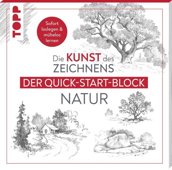 Produktbild: Die Kunst des Zeichnens Natur. Der Quick-Start-Block