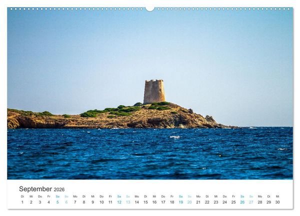 Produktbild: Sardinien - Impressionen Einer Mittelmeerperle (Wandkalender 2026 DIN A2 quer), CALVENDO Monatskalender
