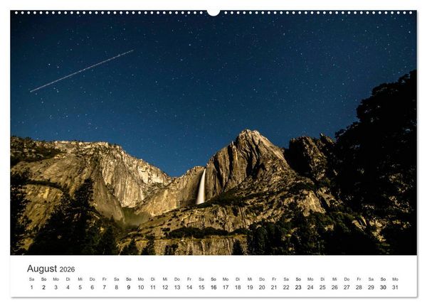 Produktbild: Yosemite - Einzigartige Naturspektakel (hochwertiger Premium Wandkalender 2026 DIN A2 quer), Kunstdruck in Hochglanz