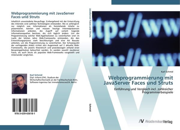 Produktbild: Webprogrammierung mit JavaServer Faces und Struts