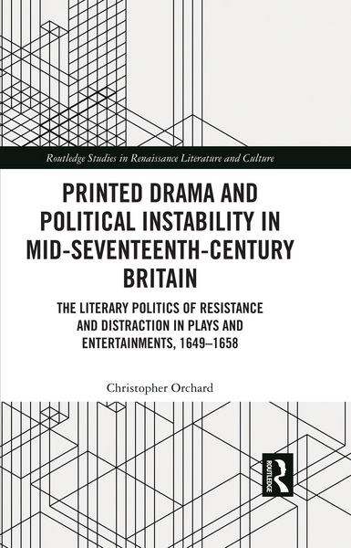 Produktbild: Printed Drama and Political Instability in Mid-Seventeenth-Century Britain