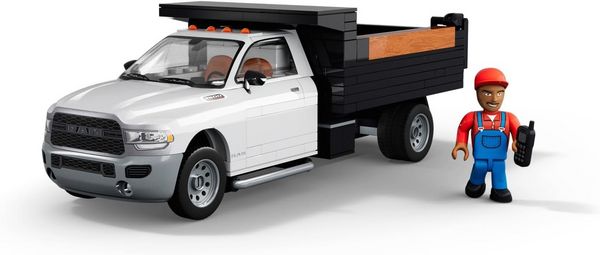 Produktbild: COBI 24659 - RAM 3500 Dump Truck, Bausatz 1:35, 296/1 Klemmbausteine