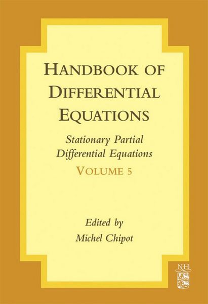 Produktbild: Handbook of Differential Equations: Stationary Partial Differential Equations