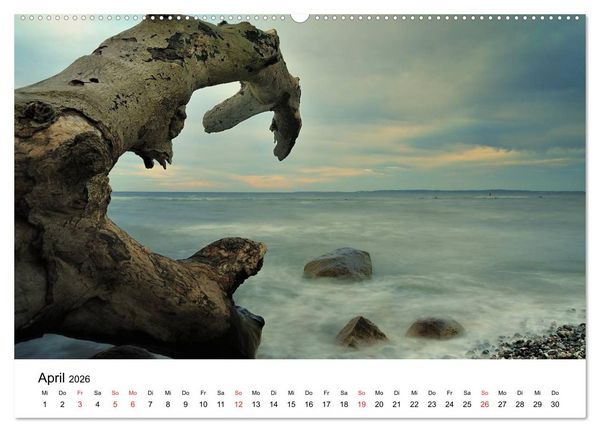 Produktbild: Insel R&uuml;gen Impressionen (Wandkalender 2026 DIN A2 quer), CALVENDO Monatskalender