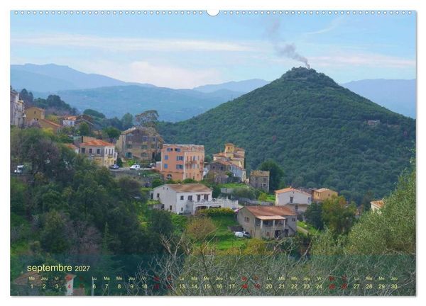 Produktbild: Les balades au Cap Corse (Calendrier mural haut de gamme 2027 DIN A2 vertical), CALVENDO calendrier mensuel
