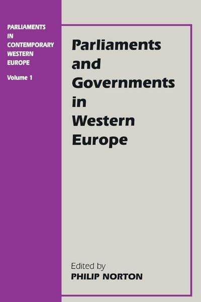 Produktbild: Parliaments in Contemporary Western Europe