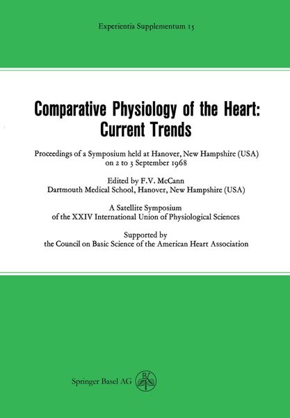 Produktbild: Comparative Physiology of the Heart: Current Trends