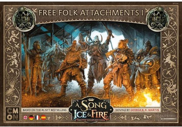 Produktbild: Song of Ice & Fire - Free Folk Attachments #1 (Verst&auml;rkungen des Freien Volks I) DE/EN/ES/FR