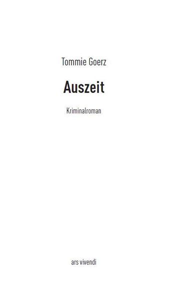 Auszeit