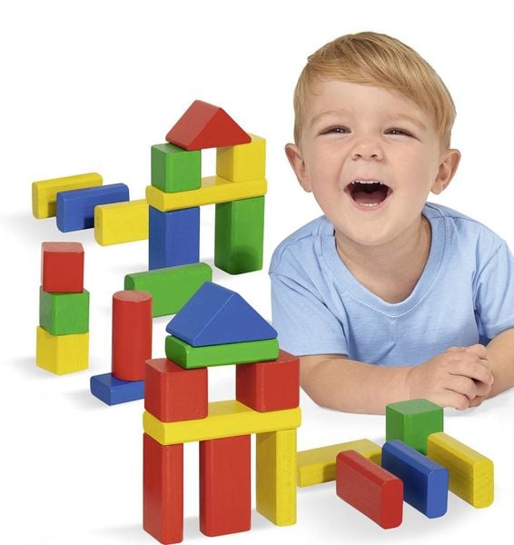 Produktbild: EH Bunte Holzbausteine