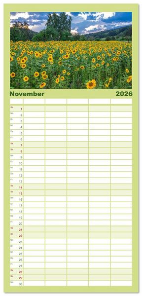 Produktbild: Familienplaner 2026 - G&uuml;ttingen im Hegau mit 5 Spalten (Wandkalender, 21 x 45 cm) CALVENDO