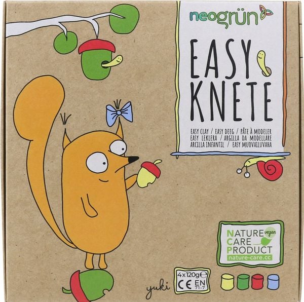 Neogrün Easy-Knete 4er Set Yuki