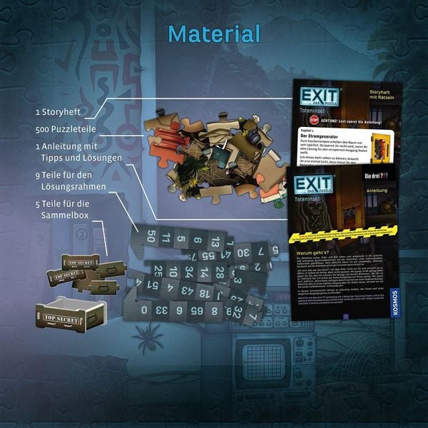 Produktbild: EXIT&reg; Puzzle Die drei ??? Toteninsel