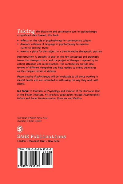 Produktbild: Deconstructing Psychotherapy