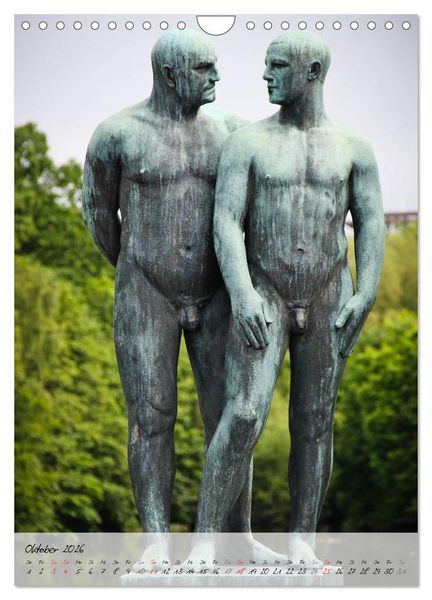 Produktbild: Vigeland (Wandkalender 2026 DIN A4 hoch), CALVENDO Monatskalender