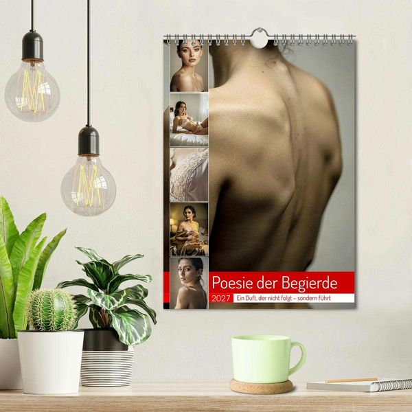 Produktbild: Poesie der Begierde (Wandkalender 2027 DIN A4 hoch), CALVENDO Monatskalender