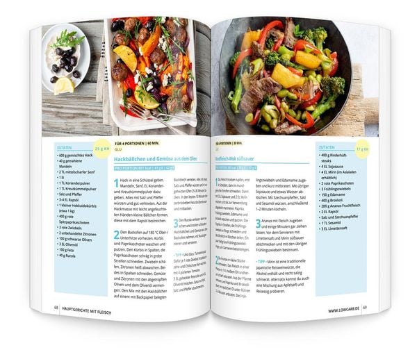 LOW CARB Tschüss, Bauchfett!