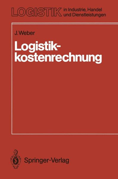 Produktbild: Logistikkostenrechnung
