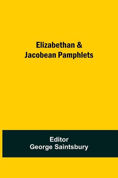 Produktbild: Elizabethan & Jacobean Pamphlets