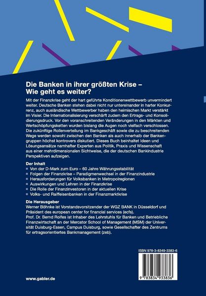Produktbild: Die Banken in ihrer gr&ouml;&szlig;ten Krise - Wie geht es weiter?