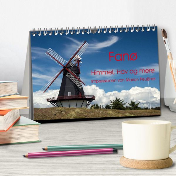 Produktbild: Fan&oslash; - Himmel, Hav og mere (Tischkalender 2026 DIN A5 quer), CALVENDO Monatskalender