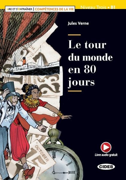 Le tour du monde en 80 jours, Taschenbuch von Jules Verne, Klett Sprachen GmbH, 9783125003019